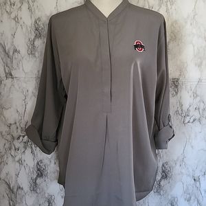 UG Apparel Ohio State blouse size large
